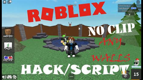 invis - Will make any touched object invisible. . Roblox noclip script